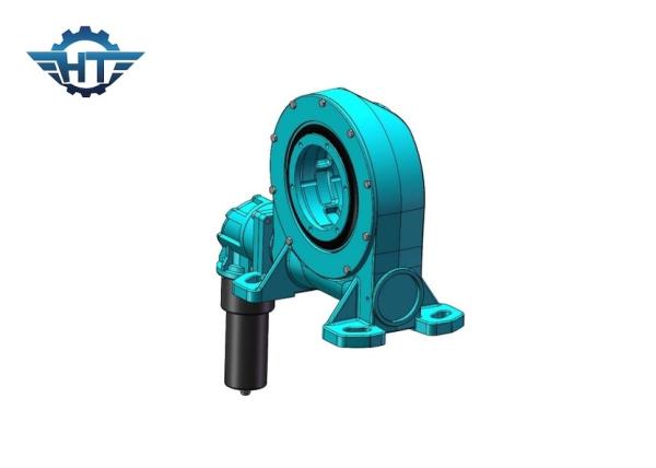 Horizontal Single Axis Slewing Drive Gearbox For Motor Driven Solar Tracking System