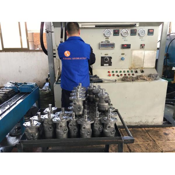 Мотор БМРС-125-Х6РГ 4 стандартной орбиты ЛИВЭНЗА гидравлический - фланец отверстия