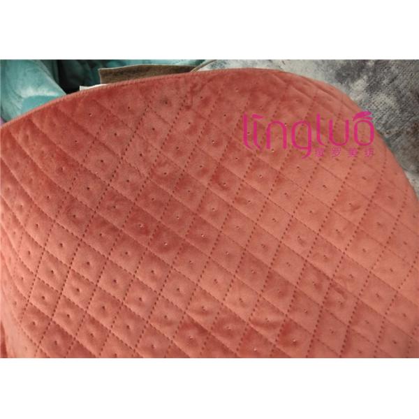 Supersonic Noble Flower Print 360gsm Holland Velvet Fabric