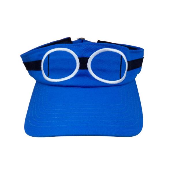 Embroidered Logo Womens Visor Sun Hat Wide Brim cotton OEM ODM