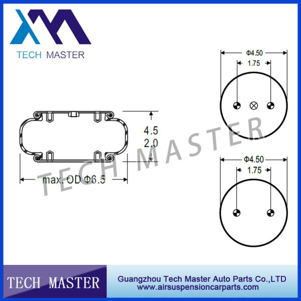 A mola de ar industrial complicada da venda quente para o ar do caminhão/reboque grita OEM W01-358-7731 da mola