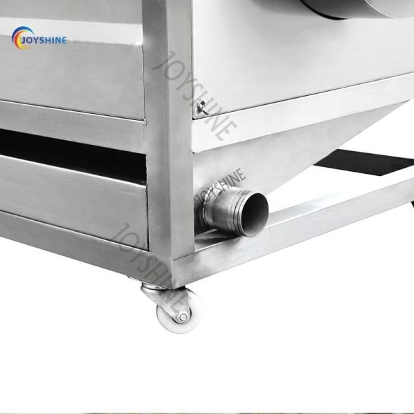 Potato Peeling Machine Fruit and Vegetable Washer Peeler with 2600*850*800mm Size