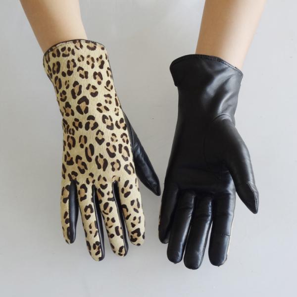 Fashion Touchscreen Winter Gloves , Comfortable Womens Leather Dress Gloves