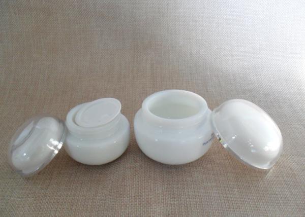 20ml 30ml 50ml Transparent Glass Cosmetic Jars Cosmetic Cream Jar Lightweight