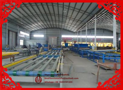 Wall Board Roof Roll Forming Machine ,  Polyurethane Sandwich Panel Production Line