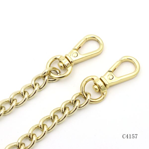 17mm Swivel Snap Hook Gold / Rose Gold Swivel Clasp Hooks For Keychain Accessories