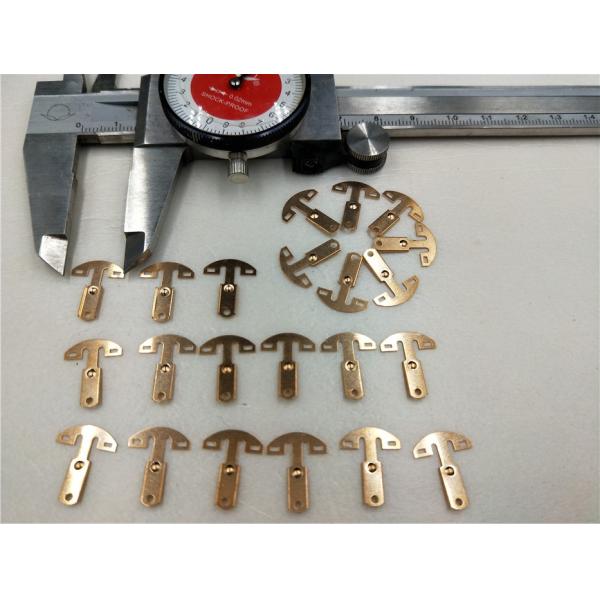 Плашки прессы пунша высокой точности, компоненты плашки прогрессивного деятеля омедняют/латунные части Pin терминала сплава