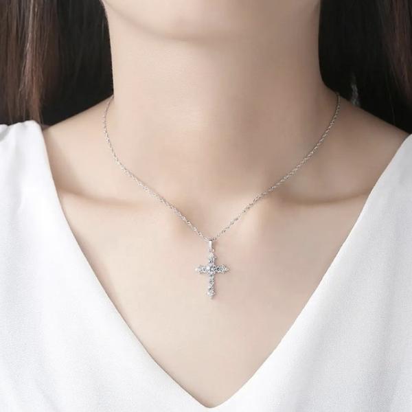 Шнурная цепочка Модный крестовый ошейник 316L из нержавеющей стали Модные ювелирные ошейники