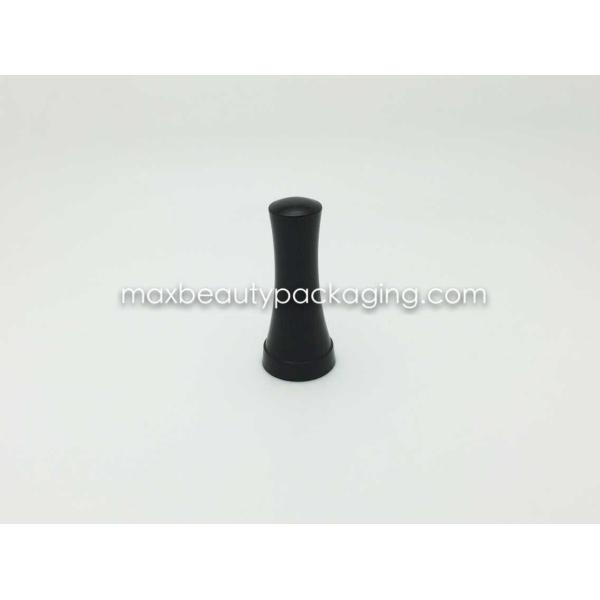 N8006 bulge shape nail polish cap nail polish packaging plastic cap shiny black cap uv coating color available