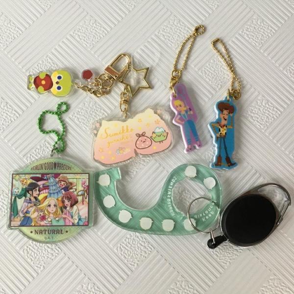 Customized Acrylic keychain/pendent with Anime figure/star/Cartoon figure/Company Logo Printed