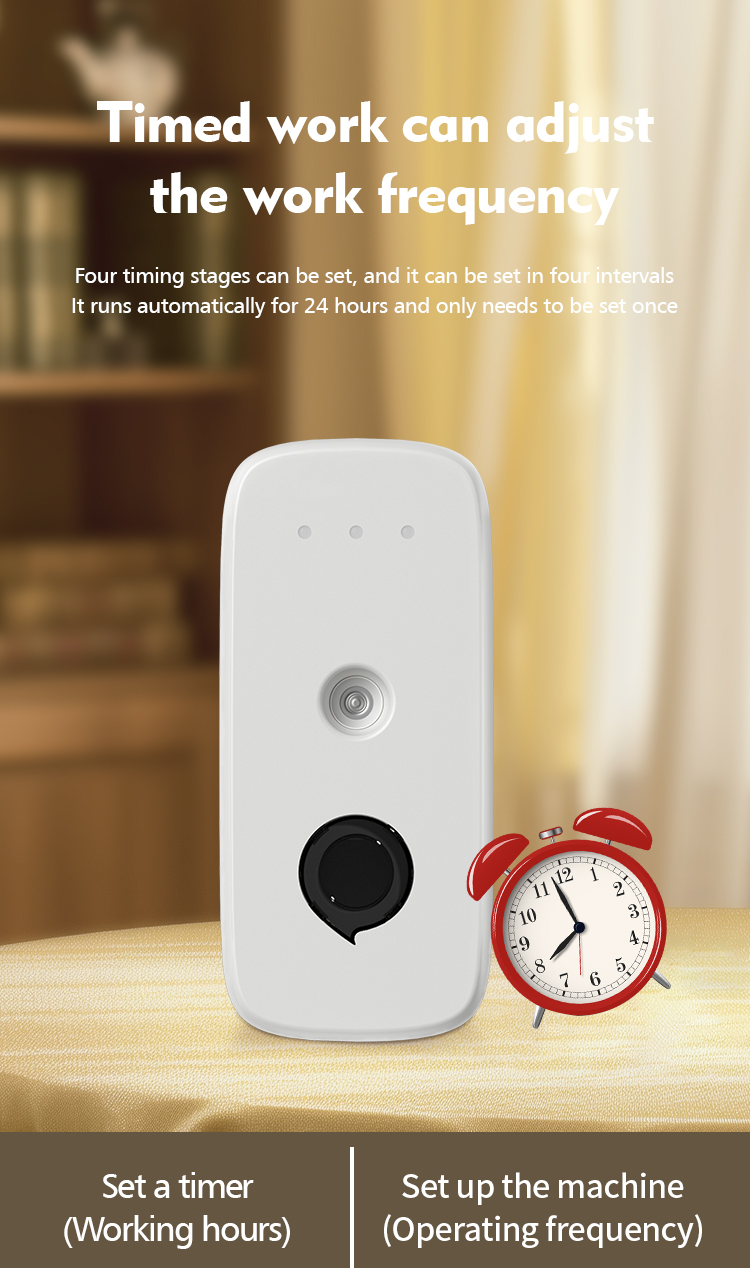 Automatic Wall-Mounted Ultrasonic Aroma Diffuser 200 Pcs MOQ