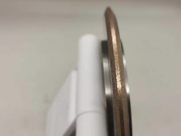 grãos aglomerados 120*12*25*6*1.6mm de Diamond Dressing Wheel 14D1 D35/40