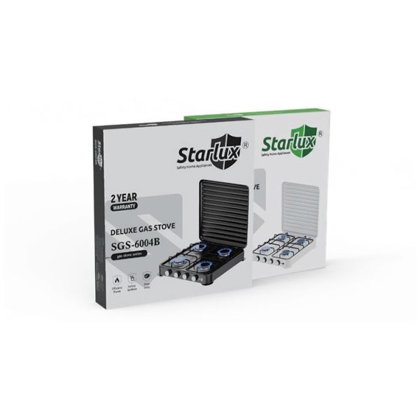 490mm 4 Burner Gas Cooker Easy Cleanup Rust Resistant Seamless Stable Operation