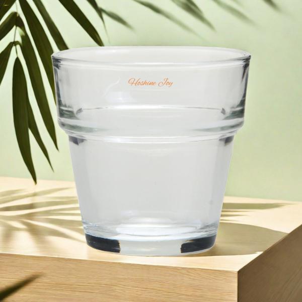 3OZ Mini Glass Votive Candlestick Holders Larga Boca Para Casamentos