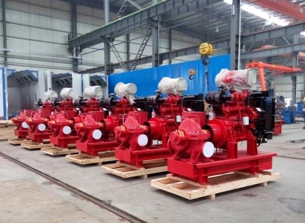500-750gpm 60-100m Head Fire Water Booster Pump Diesel Engine Driven Fire Water Pump
