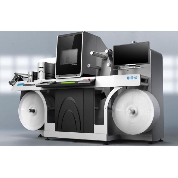 ラベルの強化機械6m/Min - 30m/Min --を押し、ニスをかけるデジタル ホイル