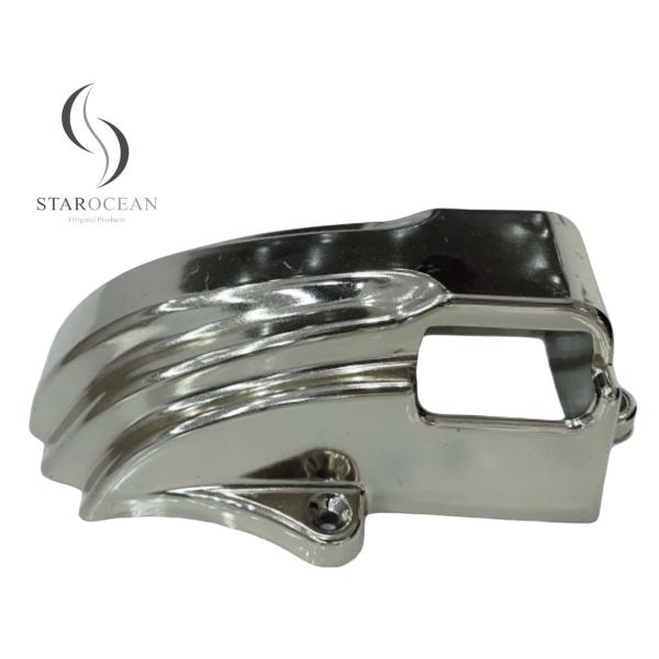 Silver PP/ABS Material Coffin Corner Personalized Coffin Hardware Supplier 11# S