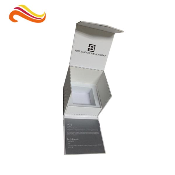 Роскошная косметическая упаковывая офсетная печать коробок КМИК с магнитным закрытием