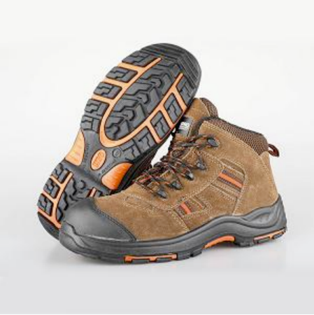 PU Outsole Slip Resistant Safety Shoes for Industrial Construction Workplaces