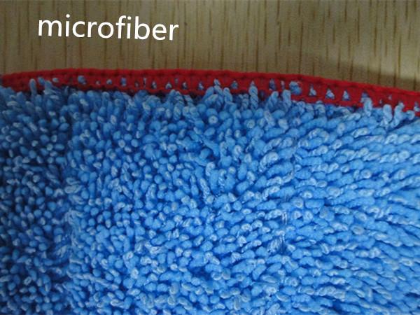 13 * o espanador molhado de 47Cm Microfiber acolchoa a limpeza de torção azul principal do assoalho da tela