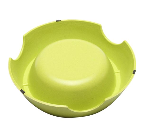 Lightweight Pet Food Bowl Silicone Dog Cat Bowl Set 22cm Customized Color