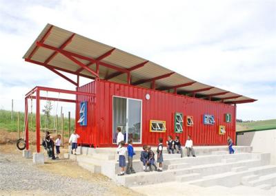 A casa pré-fabricada galvanizou o aço - painel do poliestireno da casa moldada com pintura marinha