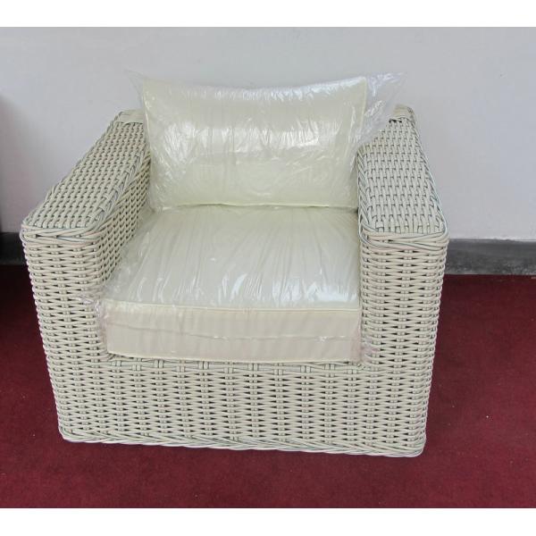 outdoor 9mm half round rattan sofa set