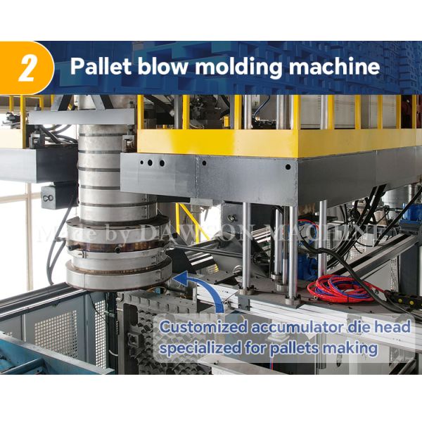 Easy Operate Nestable Recycled Plastic Pallet Making Machine Pallets Blow Molding Machine Manufacturing System