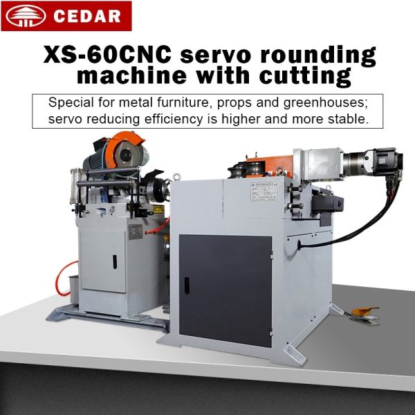 Automatic Cedar 60CNC Pipe Rolling Machine Hydraulic Power 200-300mm/S Rolling Speed