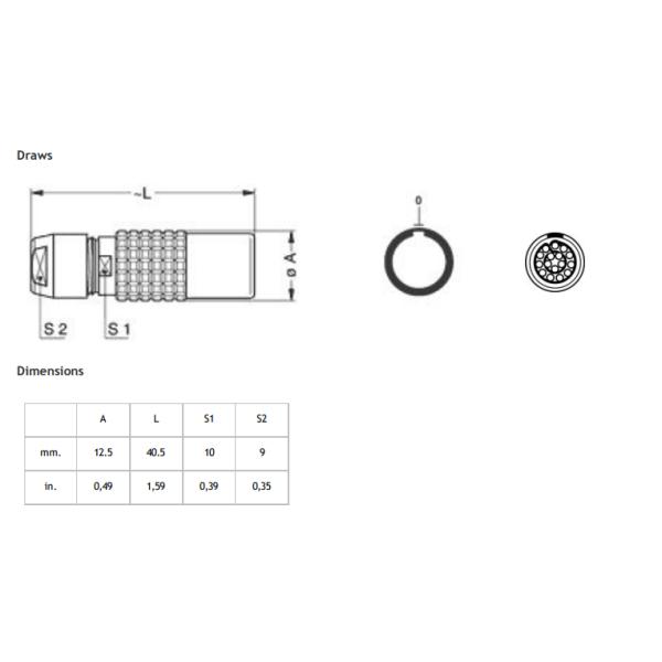 PHG Lemo compatible connector Push pull circular connector PHG 1B 2pin -- 16pin free socket