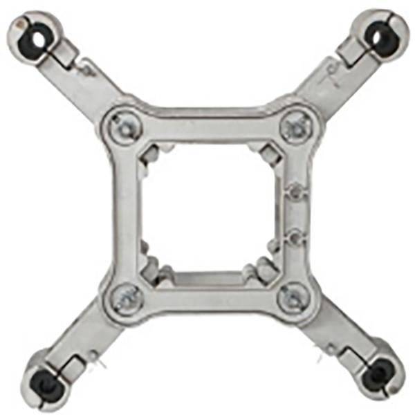 Hot - dip galvanized steel Cable Suspension Clamps for high voltage lines