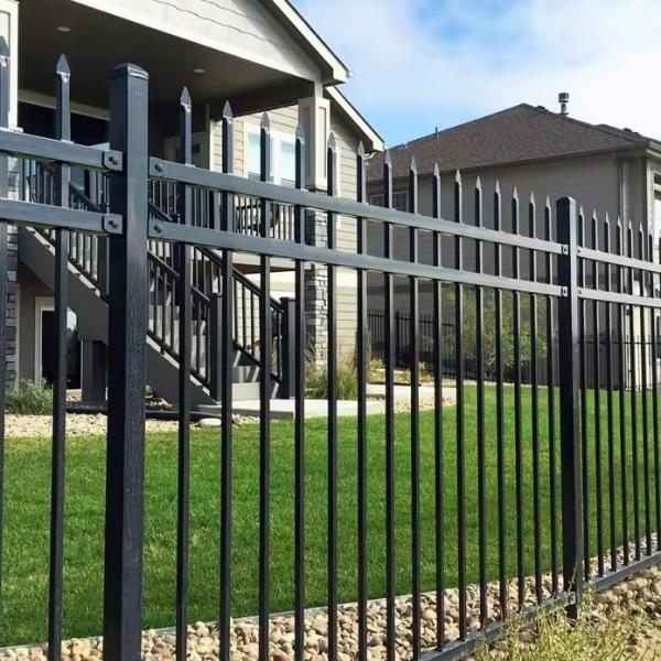 Anodizing Powder Coating Wood Louvered Aluminum Fence With Repair Services And CE ISO/IS90001
