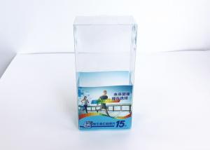 0.3mm Thickness Clear PVC Cosmetic Packaging Boxes For Soup