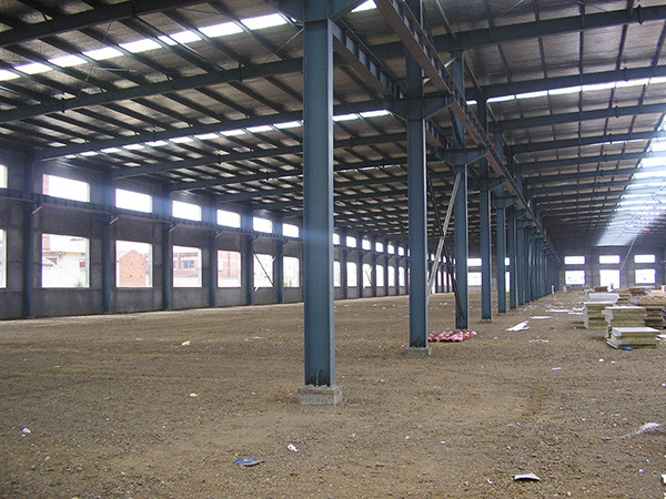 Industrial Heavy Steel Structure Building , 3D Drawing Heavy Metal Construction