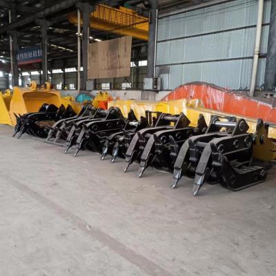20-50Ton Mechanical Excavator Grab For Kobelco 450 Komatsu200 1200-3200kg