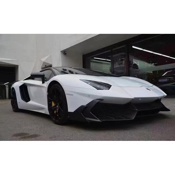 Para el Lamborghini LP700 Kit de carrocería de fibra de carbono LP700 Actualizaciones estilo MSY Fibra de carbono seca delantera y trasera