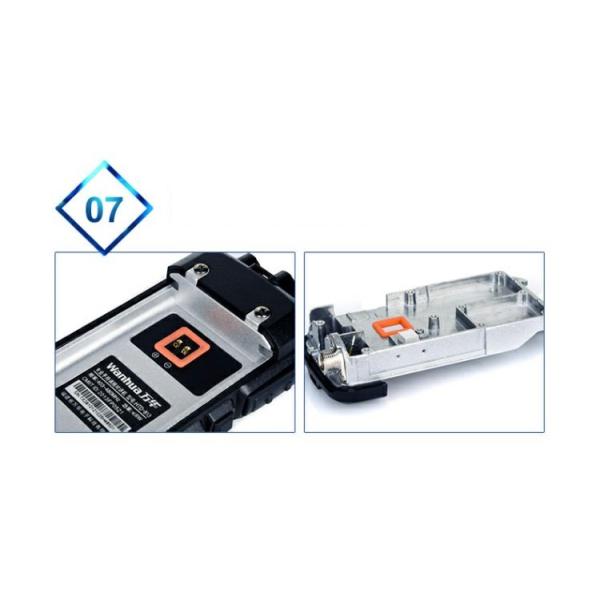 2023 6W UHF Handheld Walkie Talkie Two-Way Radio Station Transceiver Communicator with USB Charging