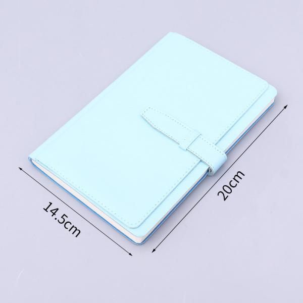 A5 PU Leather Notebook Set With Pen For Business Promotion And Customized Inner Pages