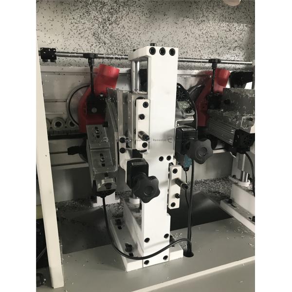 Máquina automática para redondear esquinas y canteado de madera con espesor de canto de 0.4-3mm