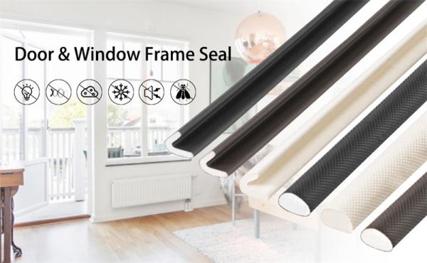 Self Adhesive V Shaped PU Foam Weather Strips 8*2mm 9*4mm 9*6mm