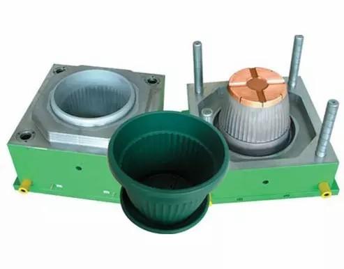 OEM Precision Plastic Mould / Molding Service Plastic Injection Flower Pots Mold