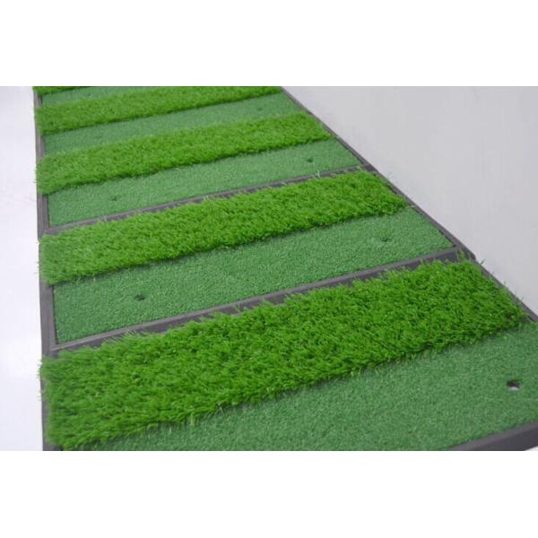 Dual grass golf swing mat chipping pad mat indoor golf practice mat pad dual-use