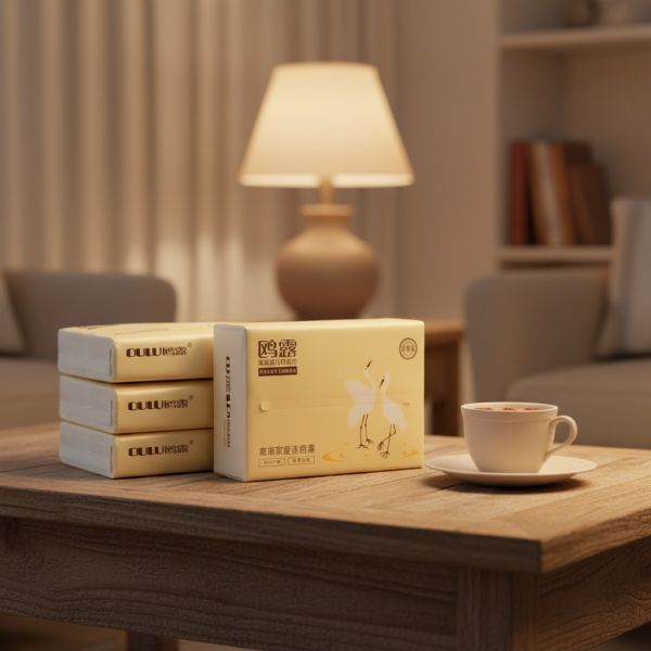 Manufacturer Wholesale Soft and Skin Friendly Custom Packaging Bamboo Pulp Tissue Facial Tissue Paper Soft Toilet Paper