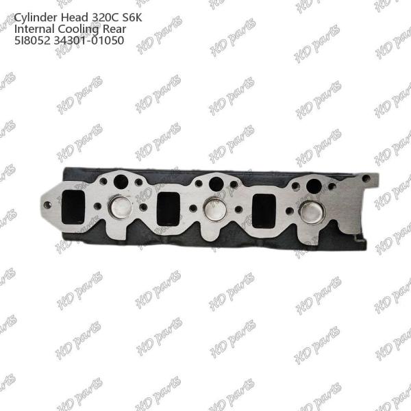 Tête de cylindre 320C S6K refroidissement interne arrière 5I8052 34301-01050 Pour les pièces de rechange de moteur Mitsubishi