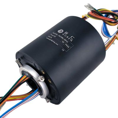 ID 25.4mm anillo de deslizamiento eléctrico hueco a través del agujero de 18 canales