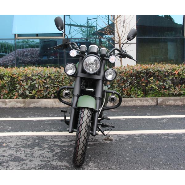 Off Road Motorcycle Double Pipe Muffler 150km/h Speed Kick Start Starting System