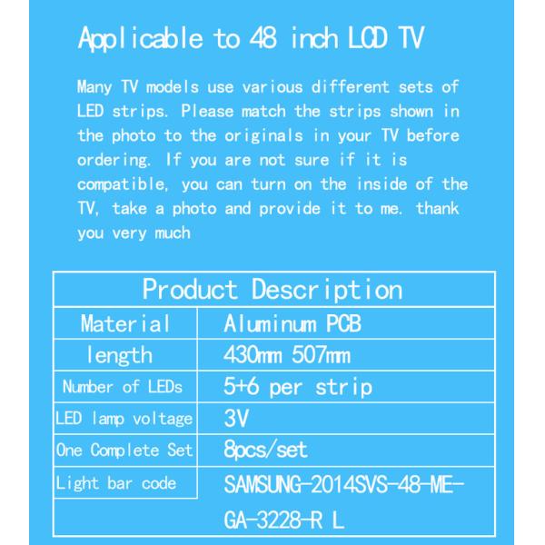 Для Samsung UN48H4203AG Un48h4200AF HG48AC465 DMGE-480SMB-R6 R1