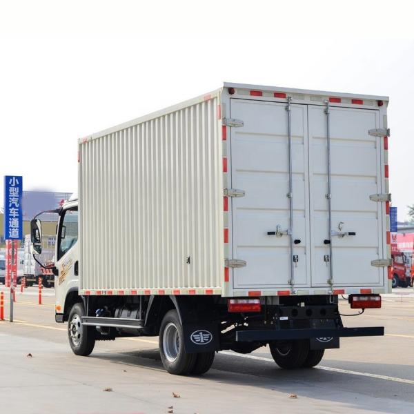 Faw Single Row Light Cargo Van Truck With Euro 6 Emission Standard And Air Brake