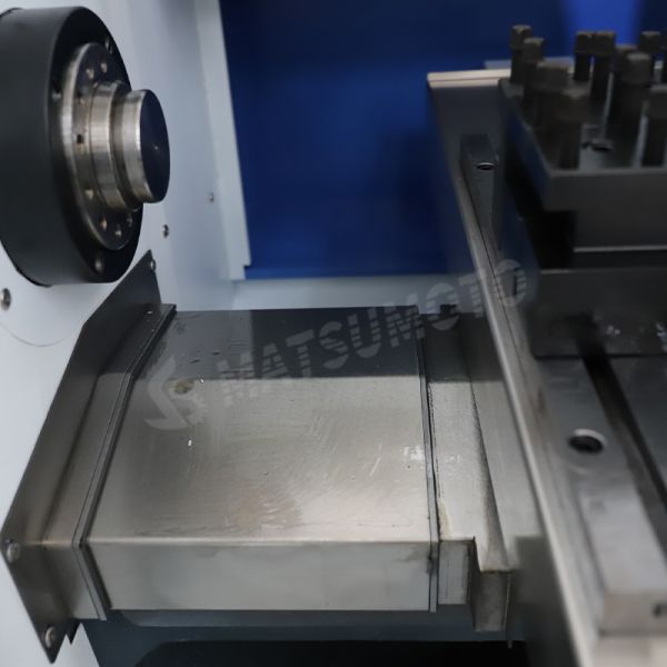 Small Ck0640 CNC Lathe Milling Machine Metal Process 4kw Double Guide Rail Design