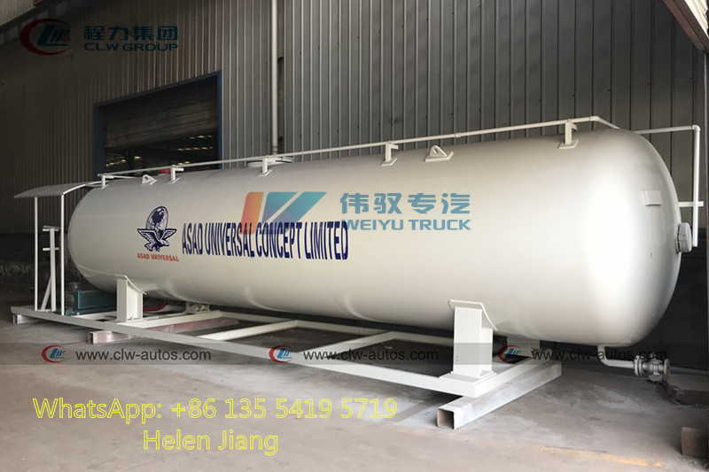 ASME взрывозащищенный мобильный LPG Refilling завод с заполняя масштабом веса 2